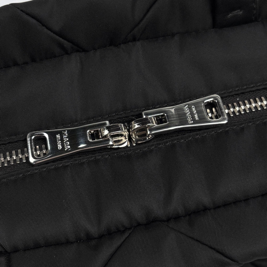 プラダ スモール パデッド リナイロン ショルダーバッグ 2way ナイロン ネロ(ブラック) 1BG373 レディース 中古 brbag