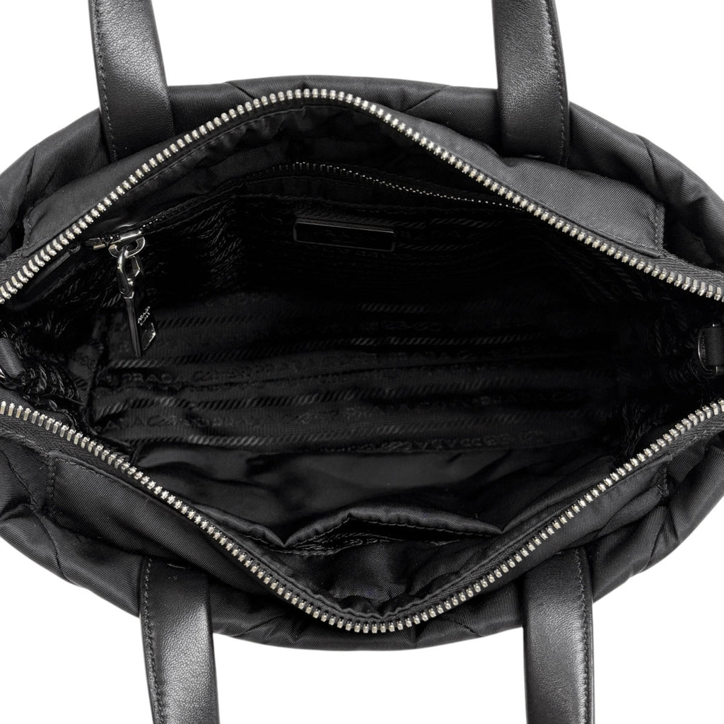 プラダ スモール パデッド リナイロン ショルダーバッグ 2way ナイロン ネロ(ブラック) 1BG373 レディース 中古 brbag