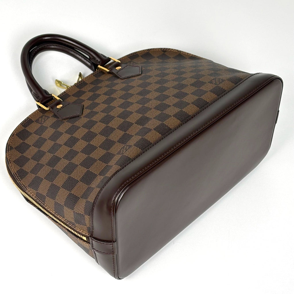 ルイ・ヴィトン アルマ 手提げ 通勤鞄 ハンドバッグ ダミエ ブラウン N51131 レディース 【中古】brbag