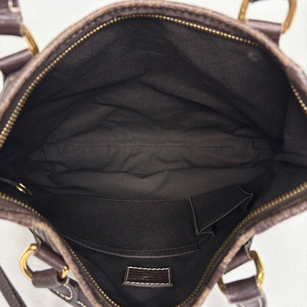 ルイ・ヴィトン ブザス アンジュール 2WAY ショルダーバッグ ハンドバッグ モノグラムミニラン エべヌ M95617 レディース 【中古】brbag