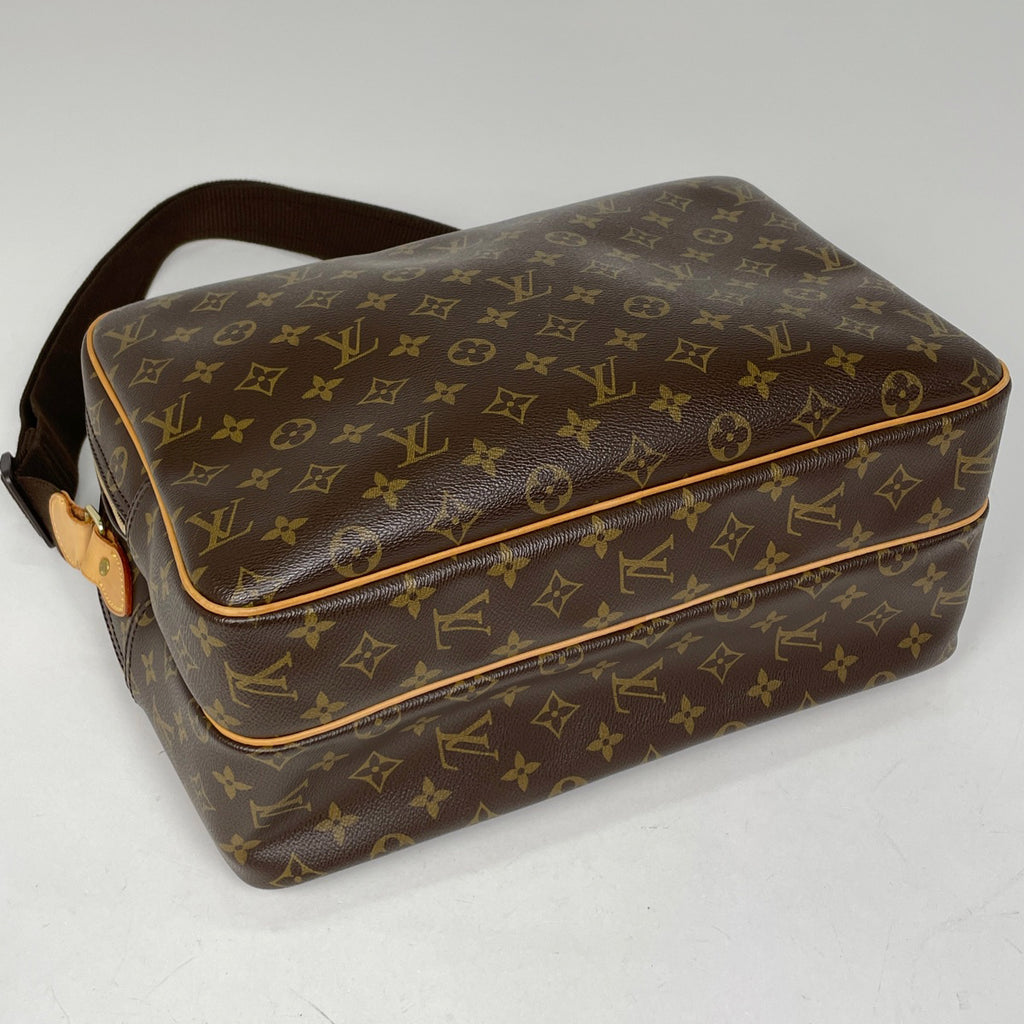 ルイ・ヴィトン リポーター GM 斜め掛け ショルダーバッグ モノグラム ブラウン M45252 レディース 【中古】brbag