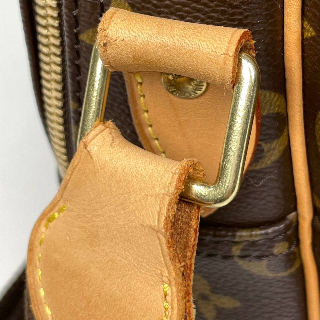 ルイ・ヴィトン リポーター GM 斜め掛け ショルダーバッグ モノグラム ブラウン M45252 レディース 【中古】brbag