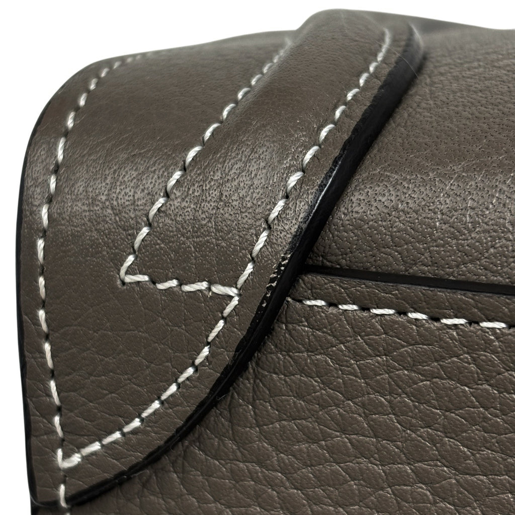 セリーヌ ラゲージ ナノショッパー 2WAY ショルダーバッグ ハンドバッグ レザー ブラウン レディース 【中古】brbag