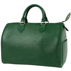 ルイ・ヴィトン スピーディ 30 手提げ ミニボストンバッグ ハンドバッグ エピ ボルネオグリーン M43004 レディース 【中古】brbag