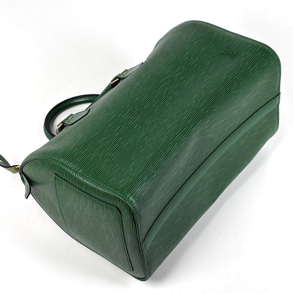 ルイ・ヴィトン スピーディ 30 手提げ ミニボストンバッグ ハンドバッグ エピ ボルネオグリーン M43004 レディース 【中古】brbag