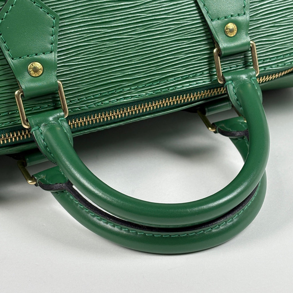 ルイ・ヴィトン スピーディ 30 手提げ ミニボストンバッグ ハンドバッグ エピ ボルネオグリーン M43004 レディース 【中古】brbag