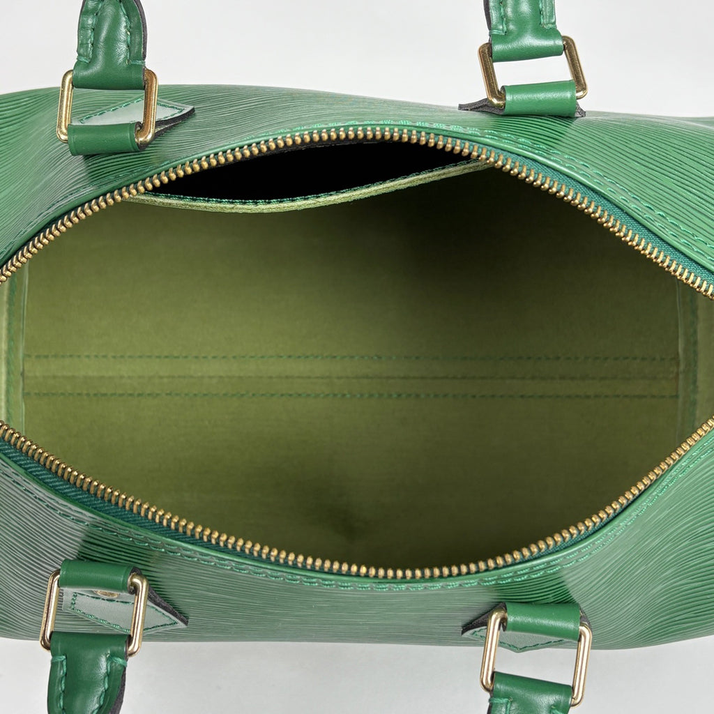 ルイ・ヴィトン スピーディ 30 手提げ ミニボストンバッグ ハンドバッグ エピ ボルネオグリーン M43004 レディース 【中古】brbag