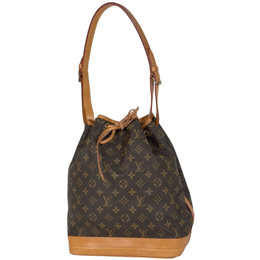ルイ・ヴィトン ノエ ワンショルダー 肩掛け 巾着型 ショルダーバッグ モノグラム ブラウン M42224 レディース 【中古】brbag