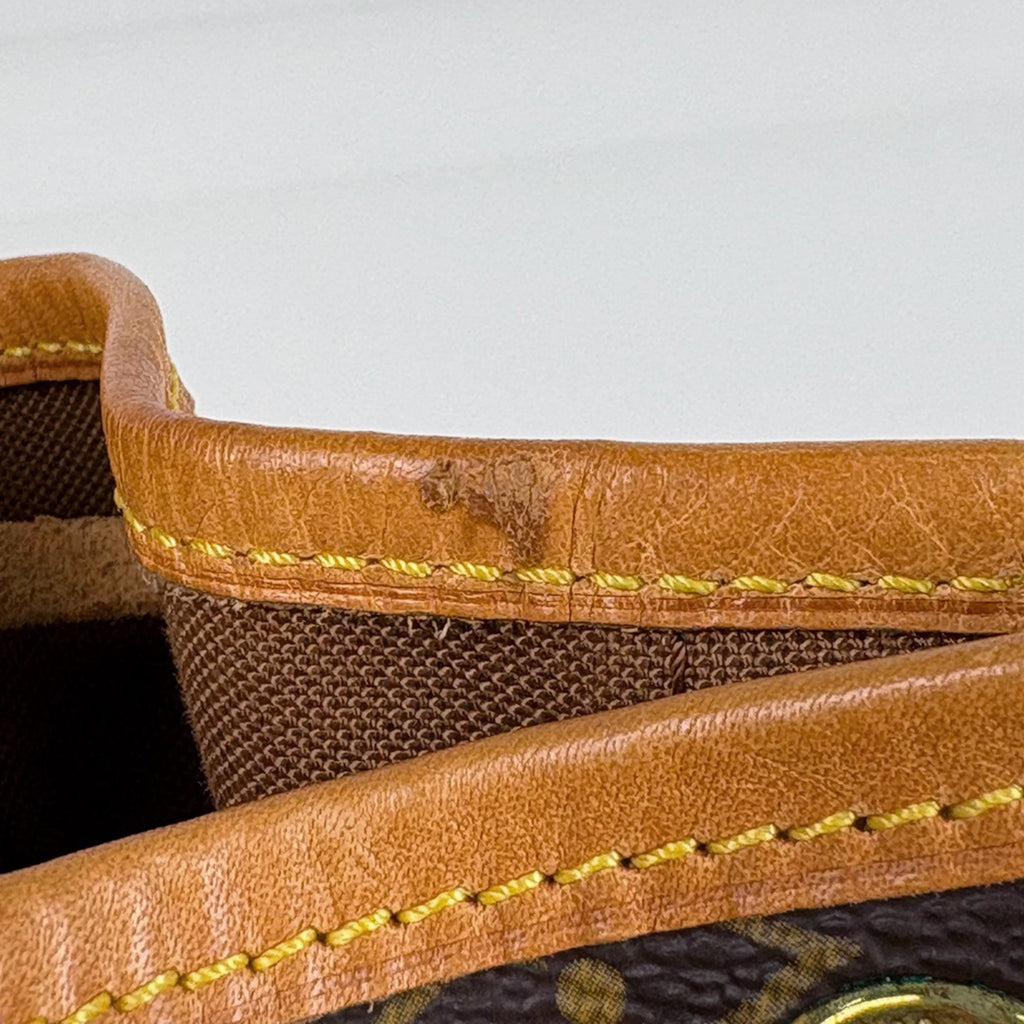 ルイ・ヴィトン ノエ ワンショルダー 肩掛け 巾着型 ショルダーバッグ モノグラム ブラウン M42224 レディース 【中古】brbag