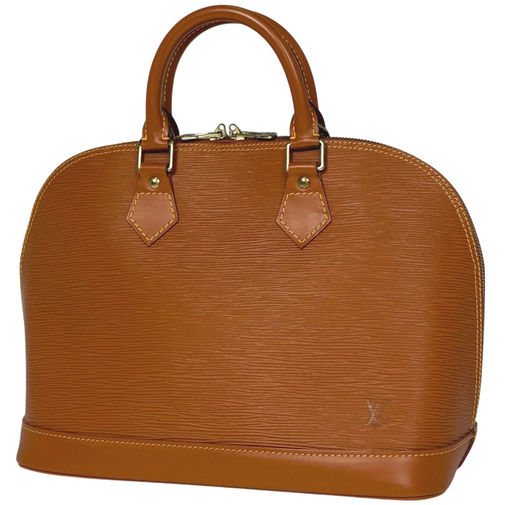 ルイ・ヴィトン アルマ 手提げ ハンドバッグ エピ ジパングゴールド M52148 レディース 【中古】brbag