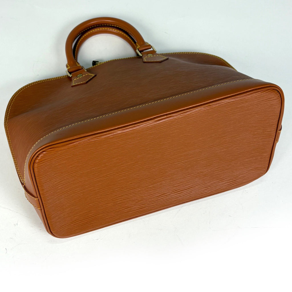 ルイ・ヴィトン アルマ 手提げ ハンドバッグ エピ ジパングゴールド M52148 レディース 【中古】brbag