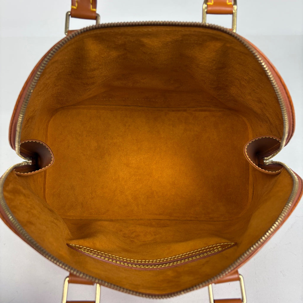 ルイ・ヴィトン アルマ 手提げ ハンドバッグ エピ ジパングゴールド M52148 レディース 【中古】brbag