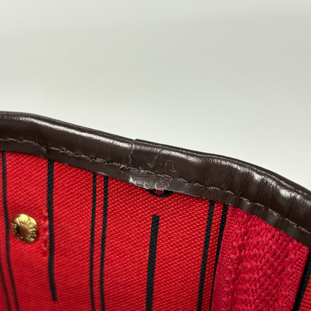 ルイ・ヴィトン ネヴァーフル PM ハンドバッグ ショッピング トートバッグ ダミエ ブラウン N51109 レディース 【中古】brbag