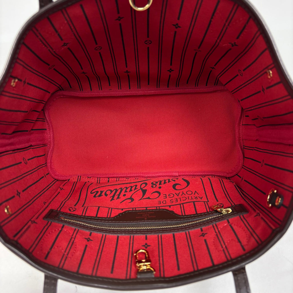 ルイ・ヴィトン ネヴァーフル PM ハンドバッグ ショッピング トートバッグ ダミエ ブラウン N51109 レディース 【中古】brbag