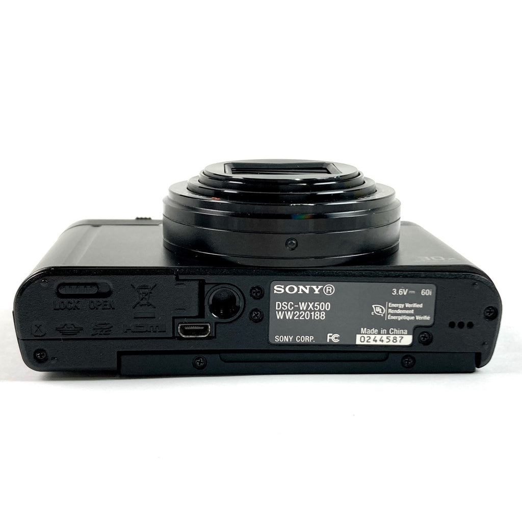ソニー SONY DSC-WX500 ブラック［ジャンク品］ コンパクトデジタルカメラ 【中古】cambb
