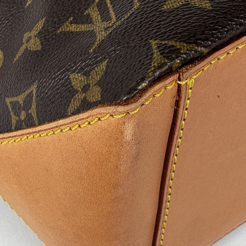 ルイ・ヴィトン カバ ピアノ ショルダーバッグ 肩掛け トートバッグ モノグラム ブラウン M51148 レディース 【中古】brbag