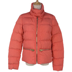 サルヴァトーレフェラガモ ダウンジャケット ガンチーニ アウター ダウンジャケット オレンジ レディース 【中古】brapp