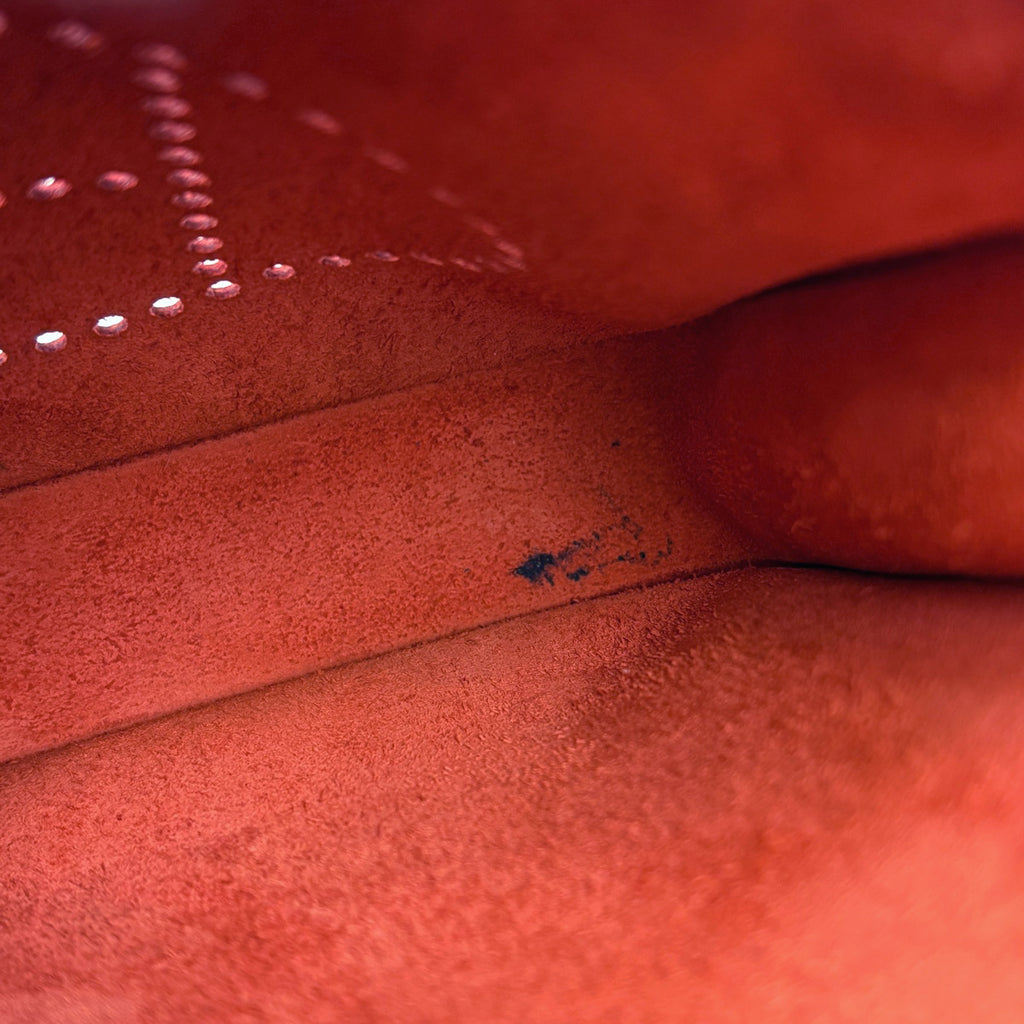 エルメス ミニエヴリン TPM ショートストラップ ハンドバッグ ヴォーエプソン ルージュガランス レディース 【中古】brbag