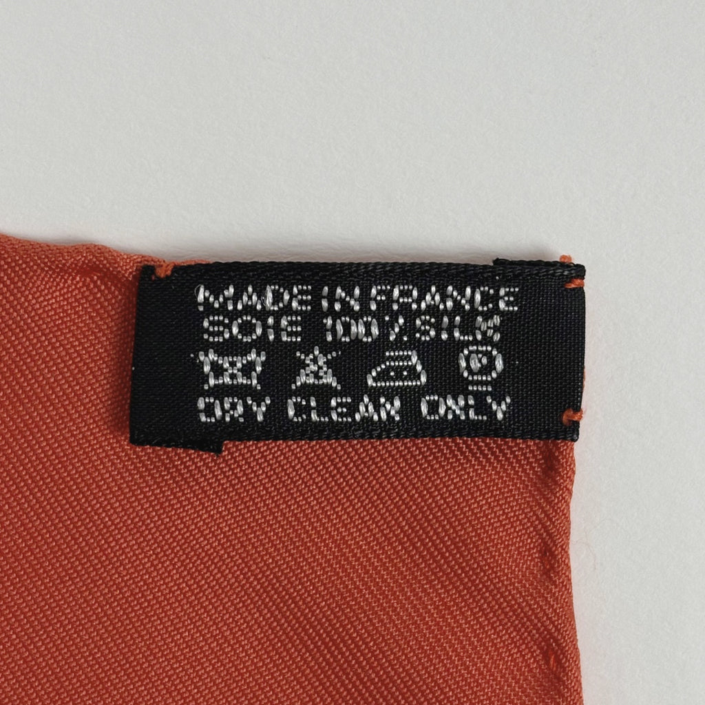 エルメス カレ90 正義の騎士の勝利 スカーフ レディース 中古 brbag