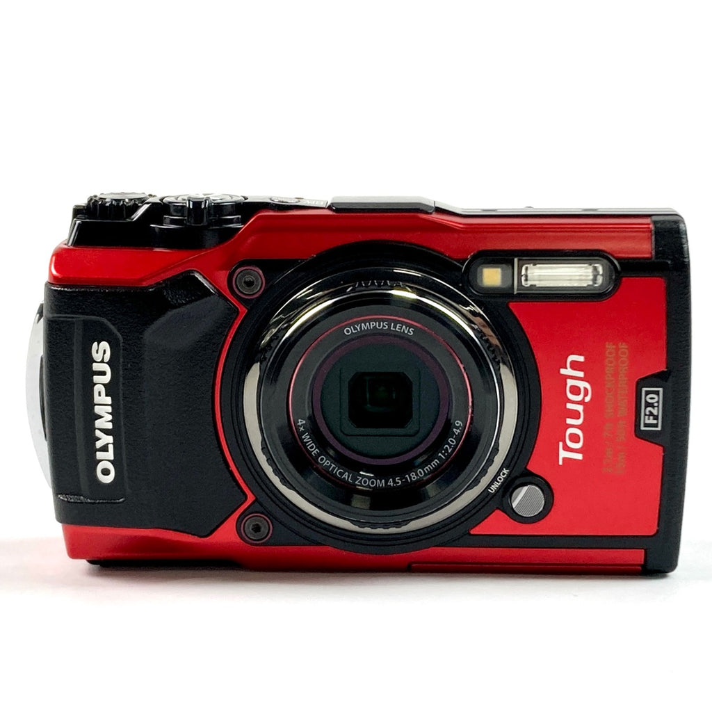 オリンパス OLYMPUS Tough TG-5 レッド［ジャンク品］ コンパクトデジタルカメラ 【中古】cambb