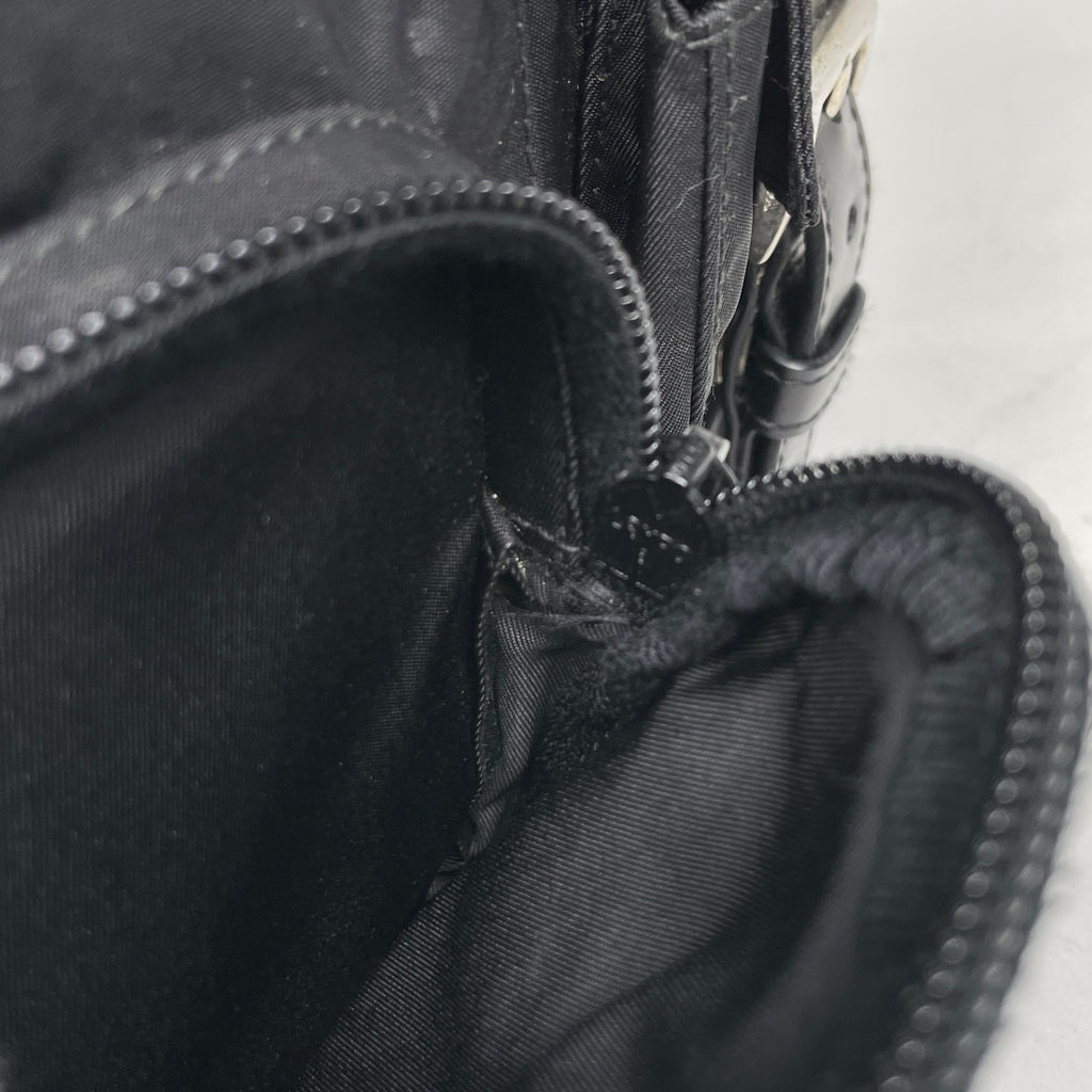 プラダ ロゴプレート ショルダーバッグ ウエストバッグ ボディバッグ ナイロン ネロ(ブラック) レディース 【中古】brbag