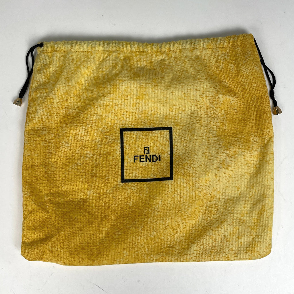 フェンディ ペカン柄 ハンドバッグ ミニ ボストン 2WAY ショルダーバッグ ハンドバッグ コーティングキャンバス ブラウン レディース 【中古】brbag