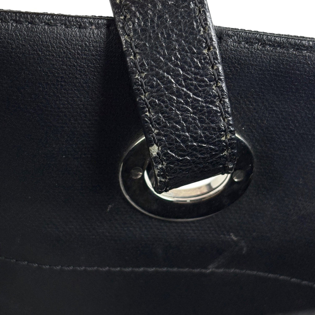 シャネル パリビアリッツ トート PM ココマーク ハンドバッグ ハンドバッグ コーティングキャンバス ブラック A34208 レディース 【中古】brbag