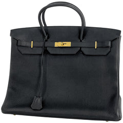 エルメス バーキン40cm ハンドバッグ トゴ ブラック G刻印 レディース 中古 brbag