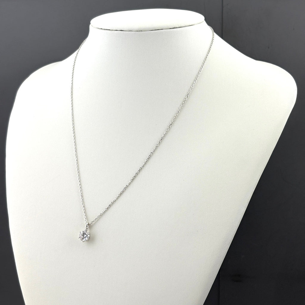 ミキモト ダイヤモンド デザインネックレス プラチナ ペンダント