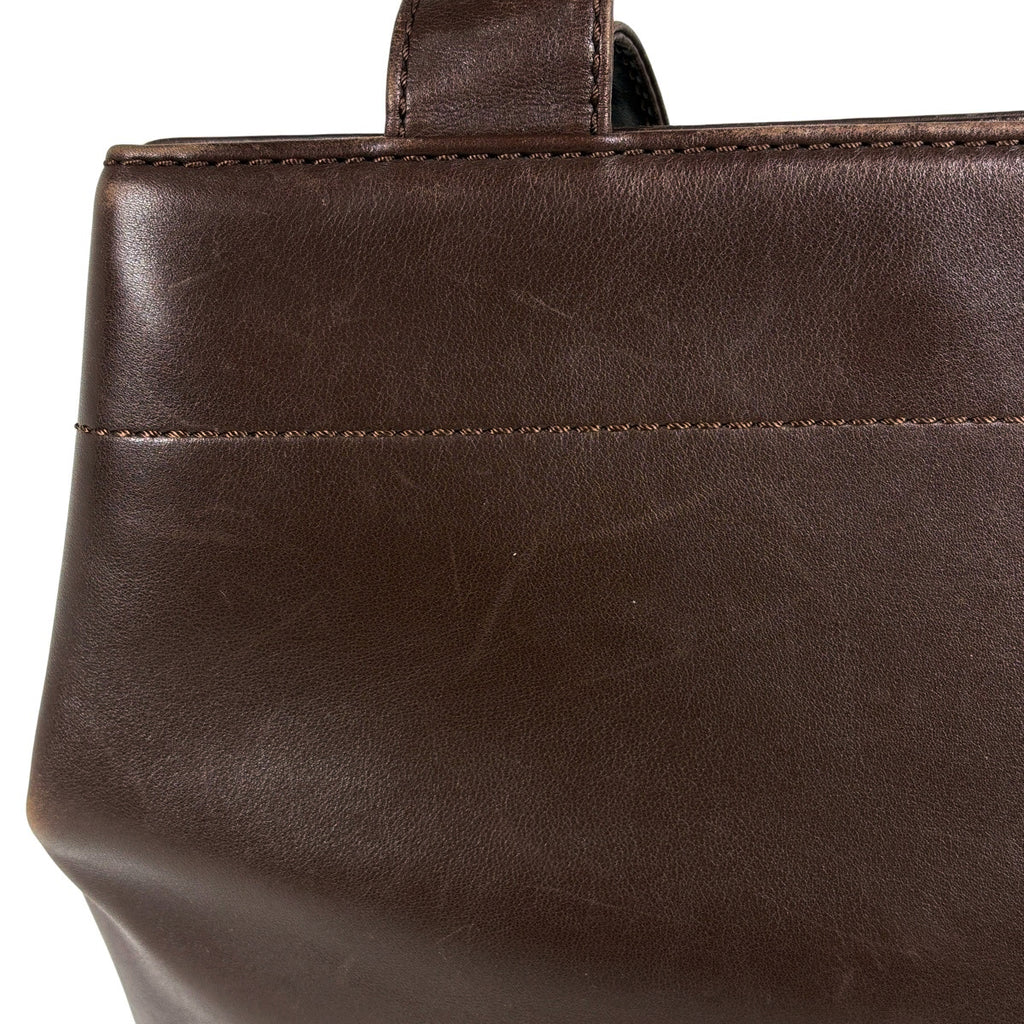 シャネル ココマーク ハンドバッグ 2WAY ショルダーバッグ ターンロック ハンドバッグ レザー ブラウン レディース 【中古】brbag