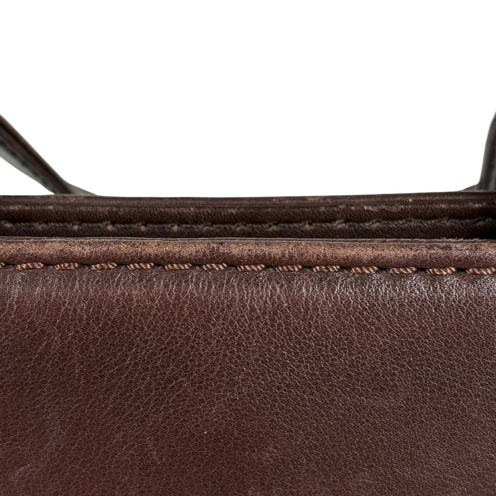 シャネル ココマーク ハンドバッグ 2WAY ショルダーバッグ ターンロック ハンドバッグ レザー ブラウン レディース 【中古】brbag