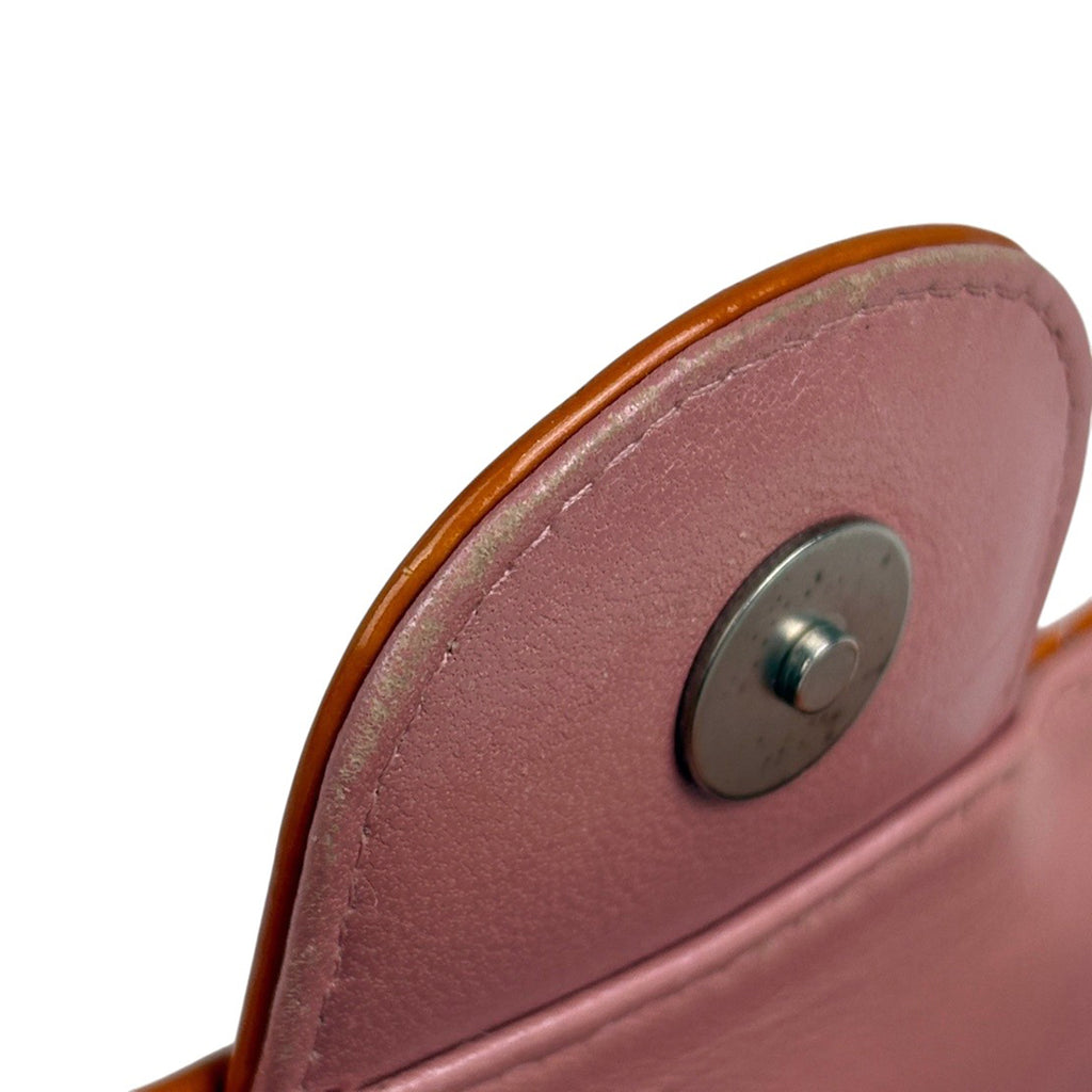 シャネル ココマーク チェーン ショルダーバッグ エナメル マトラッセ シングルフラップ ショルダーバッグ パテントレザー オレンジ レディース 【中古】brbag