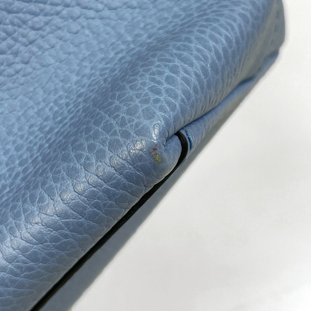 グッチ インターロッキングG ハンドバッグ 2WAY ショルダーバッグ ハンドバッグ レザー ライトブルー 449651 レディース 【中古】brbag