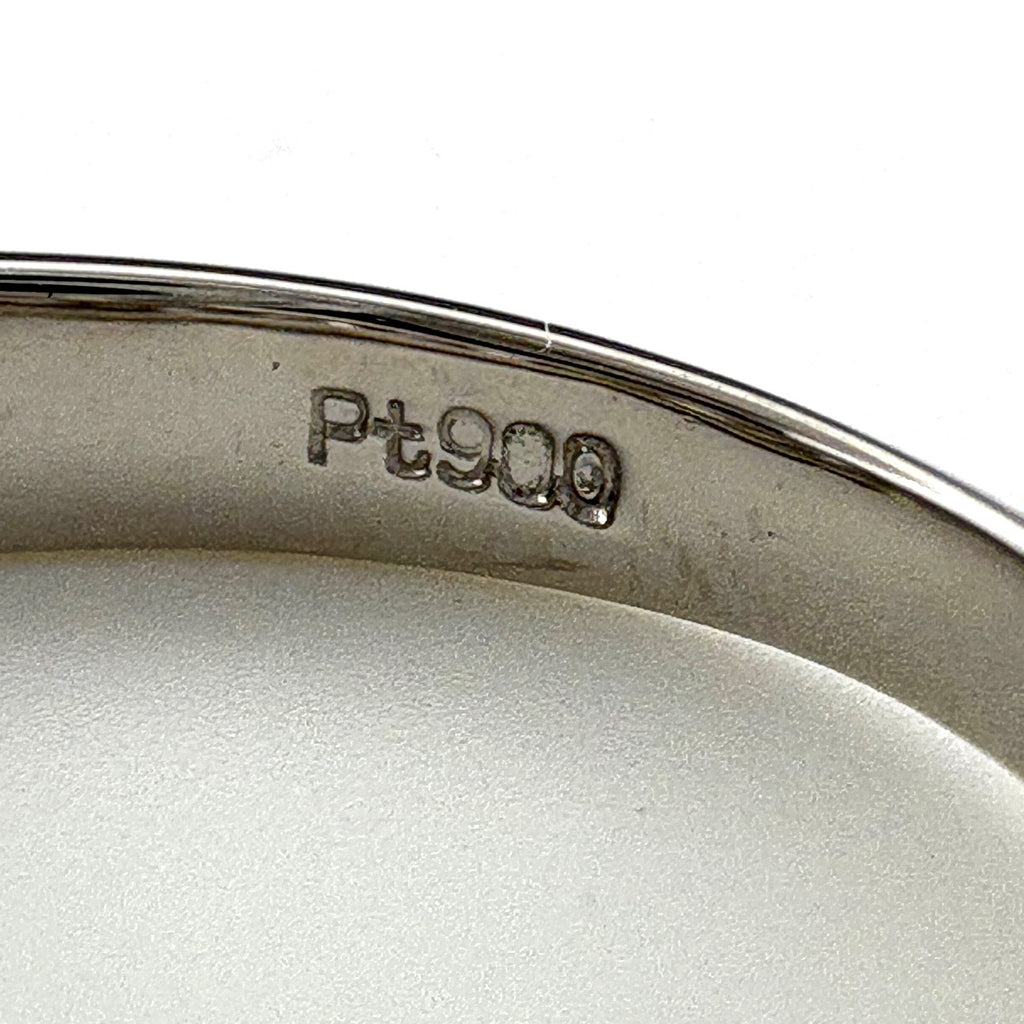 メレダイヤ デザインリング プラチナ 指輪 リング 9.5号 Pt900 ダイヤモンド レディース ノンブランドジュエリー 【中古】nbjwl