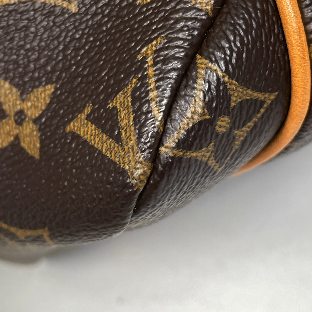 ルイ・ヴィトン トータリー MM ショルダーバッグ 通勤鞄 トートバッグ モノグラム ブラウン M56689 レディース 【中古】brbag