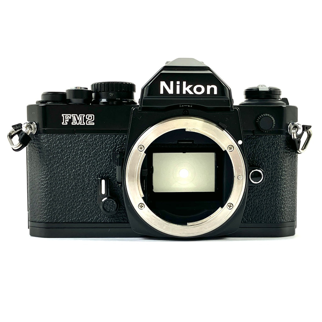 ニコン Nikon NEW FM2 ブラック ボディ フィルム マニュアルフォーカス 一眼レフカメラ 【中古】cambb