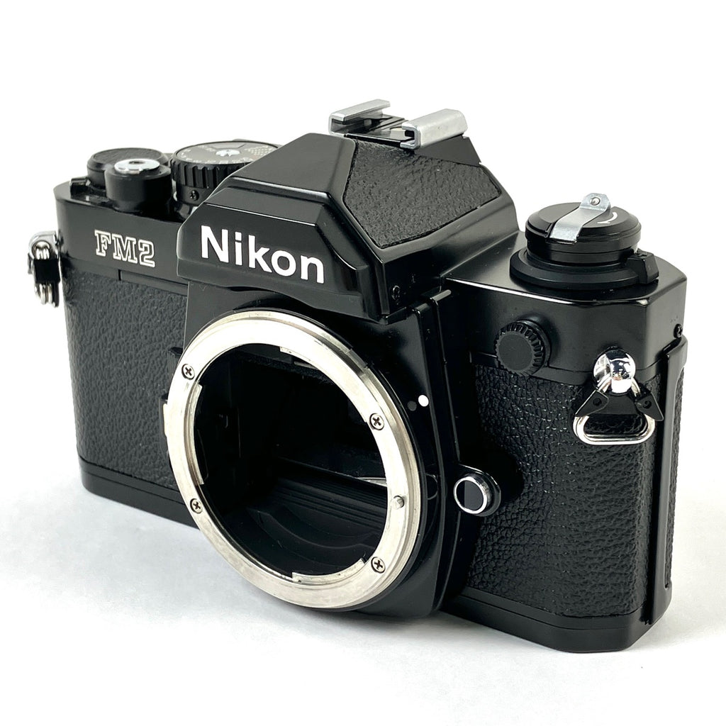 ニコン Nikon NEW FM2 ブラック ボディ フィルム マニュアルフォーカス 一眼レフカメラ 【中古】cambb