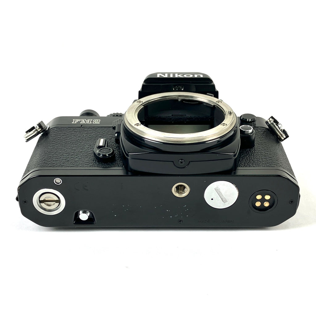 ニコン Nikon NEW FM2 ブラック ボディ フィルム マニュアルフォーカス 一眼レフカメラ 【中古】cambb