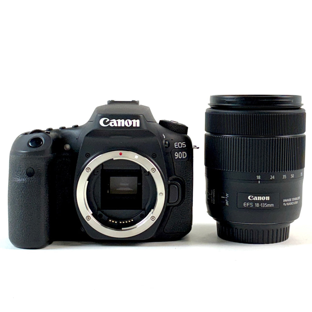 キヤノン Canon EOS 90D EF-S 18-135 IS USM レンズキット デジタル 一眼レフカメラ 【中古】cambb