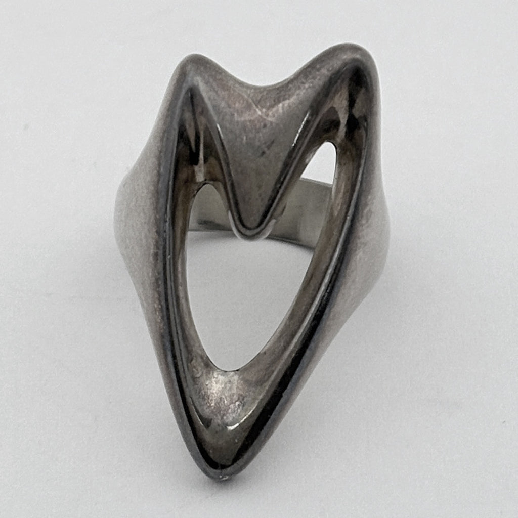 ジョージジェンセン デザイン リング 指輪 リング 12.5号 シルバー925 シルバー メンズ 【中古】bracc