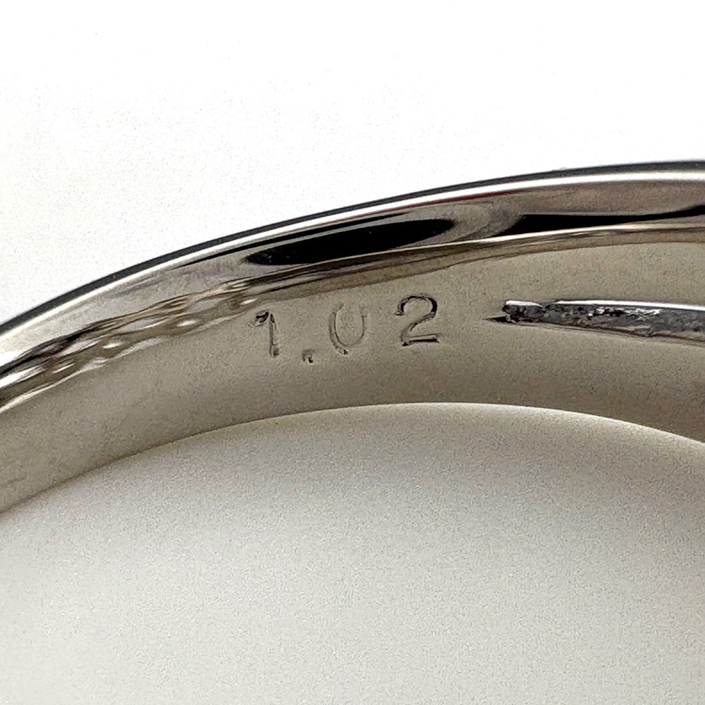 メレダイヤ デザインリング プラチナ 指輪 リング 10.5号 Pt900 ダイヤモンド レディース ノンブランドジュエリー 【中古】nbjwl