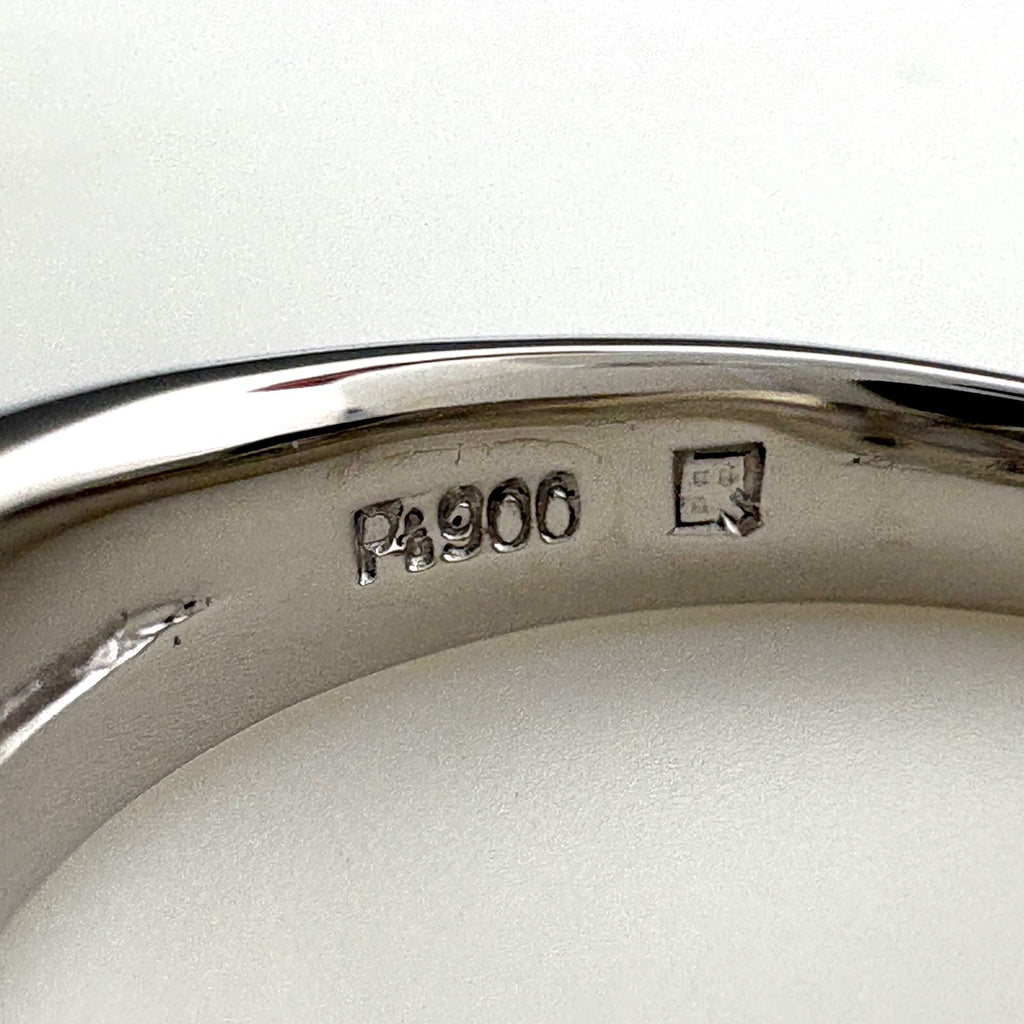 メレダイヤ デザインリング プラチナ 指輪 リング 10.5号 Pt900 ダイヤモンド レディース ノンブランドジュエリー 【中古】nbjwl