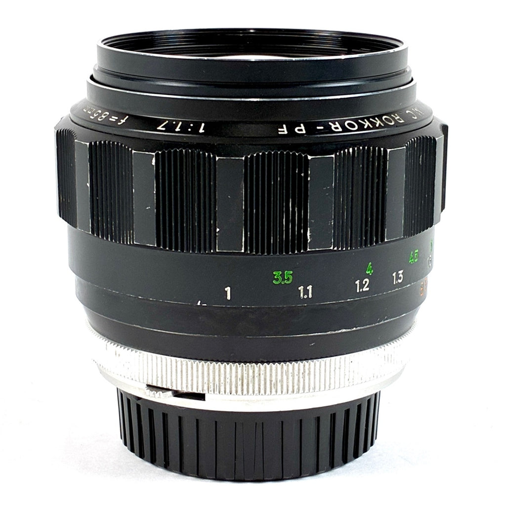 ミノルタ MINOLTA MC ROKKOR-PF 85mm F1.7 一眼カメラ用レンズ（マニュアルフォーカス） 【中古】cambb