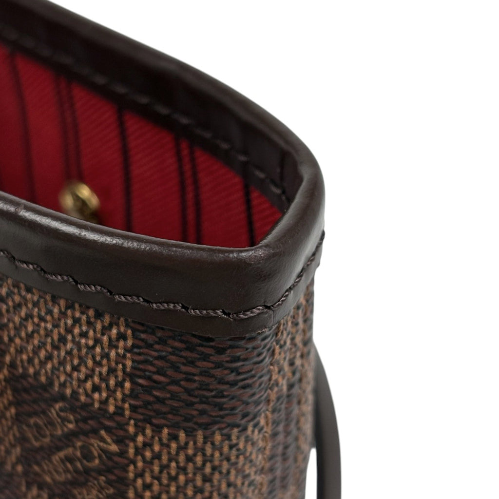 ルイ・ヴィトン ネヴァーフルPM ハンドバッグ ダミエ ブラウン N41359 レディース 中古 brbag
