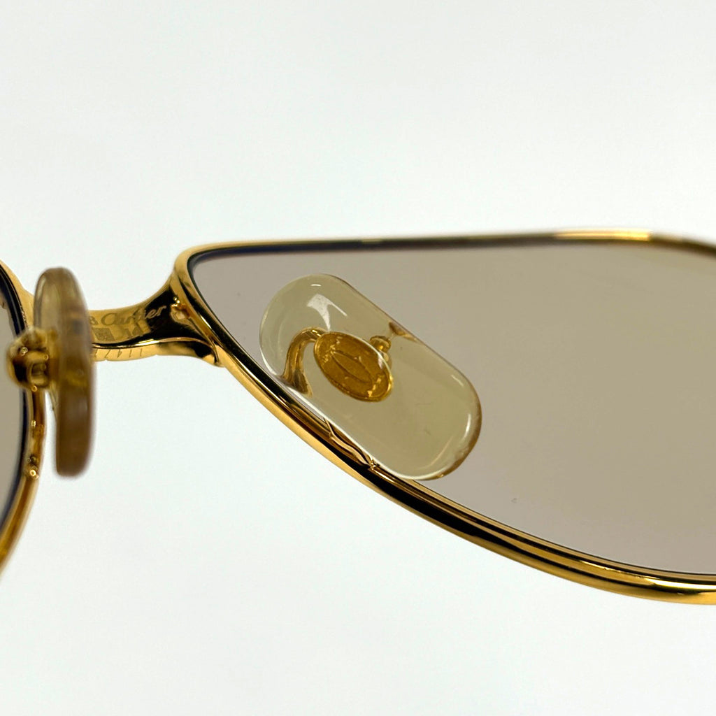 カルティエ トリニティ サングラス メタル ゴールド レディース 中古 brbag