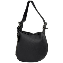 フェンディ セレリア ショルダーバッグ ワンショルダー レザー ブラック 8BR262 レディース 中古 brbag