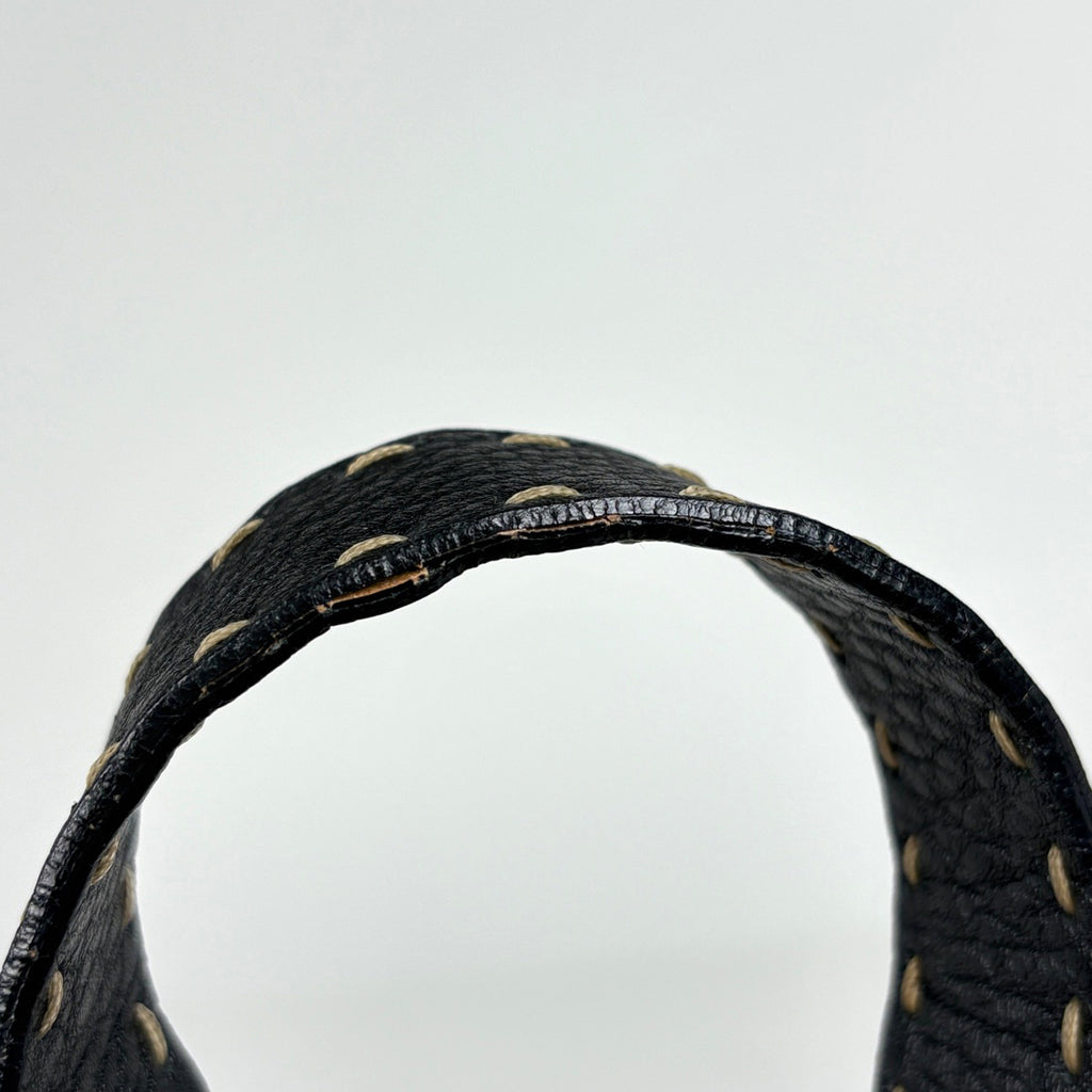 フェンディ セレリア ショルダーバッグ ワンショルダー レザー ブラック 8BR262 レディース 中古 brbag