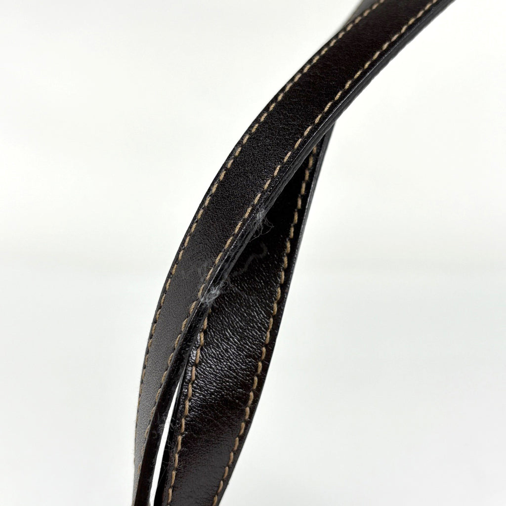 フェンディ ズッカ柄 ショルダーバッグ ハンドバッグ ショルダーバッグ キャンバス ブラウン レディース ブランドバッグ・小物 【中古】brbag