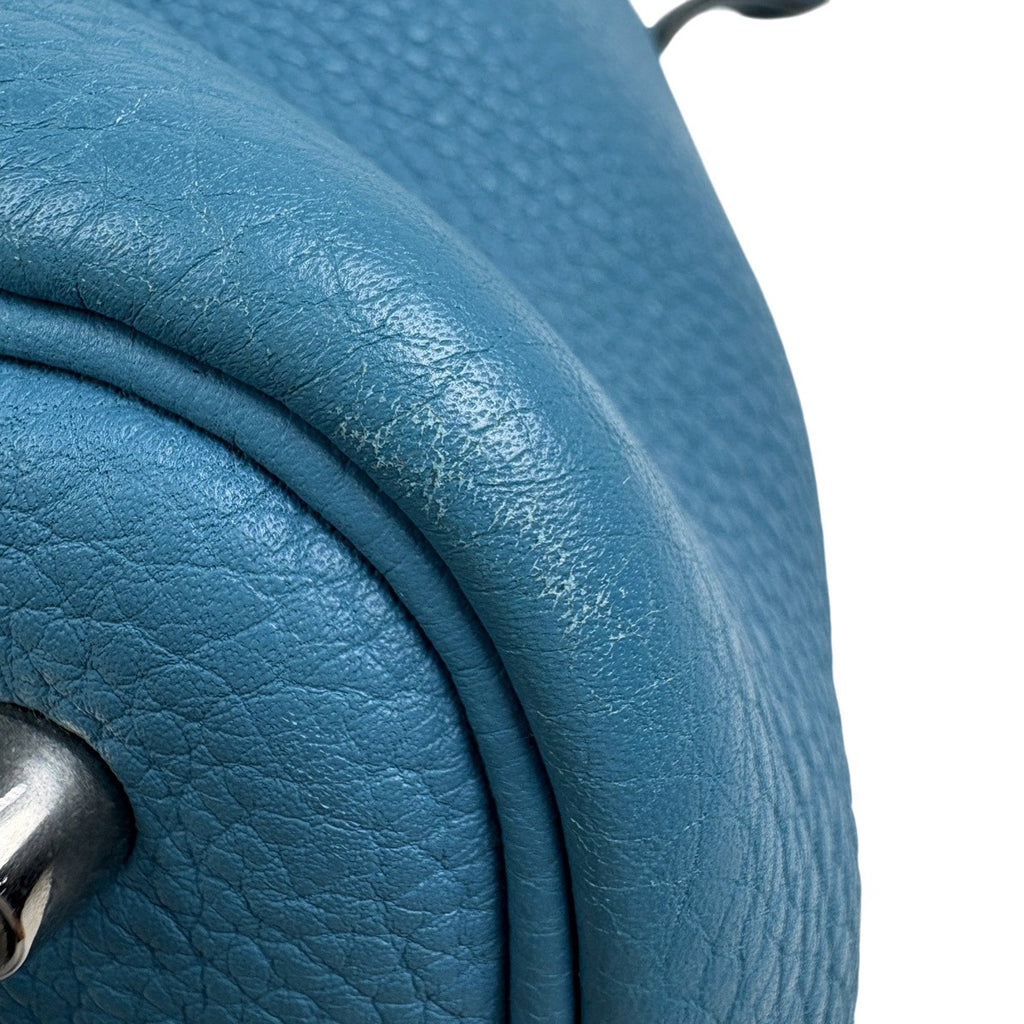 エルメス ピコタン MM ミニバッグ ハンドバッグ トリヨンクレマンス ブルージーン Ｌ レディース 【中古】brbag