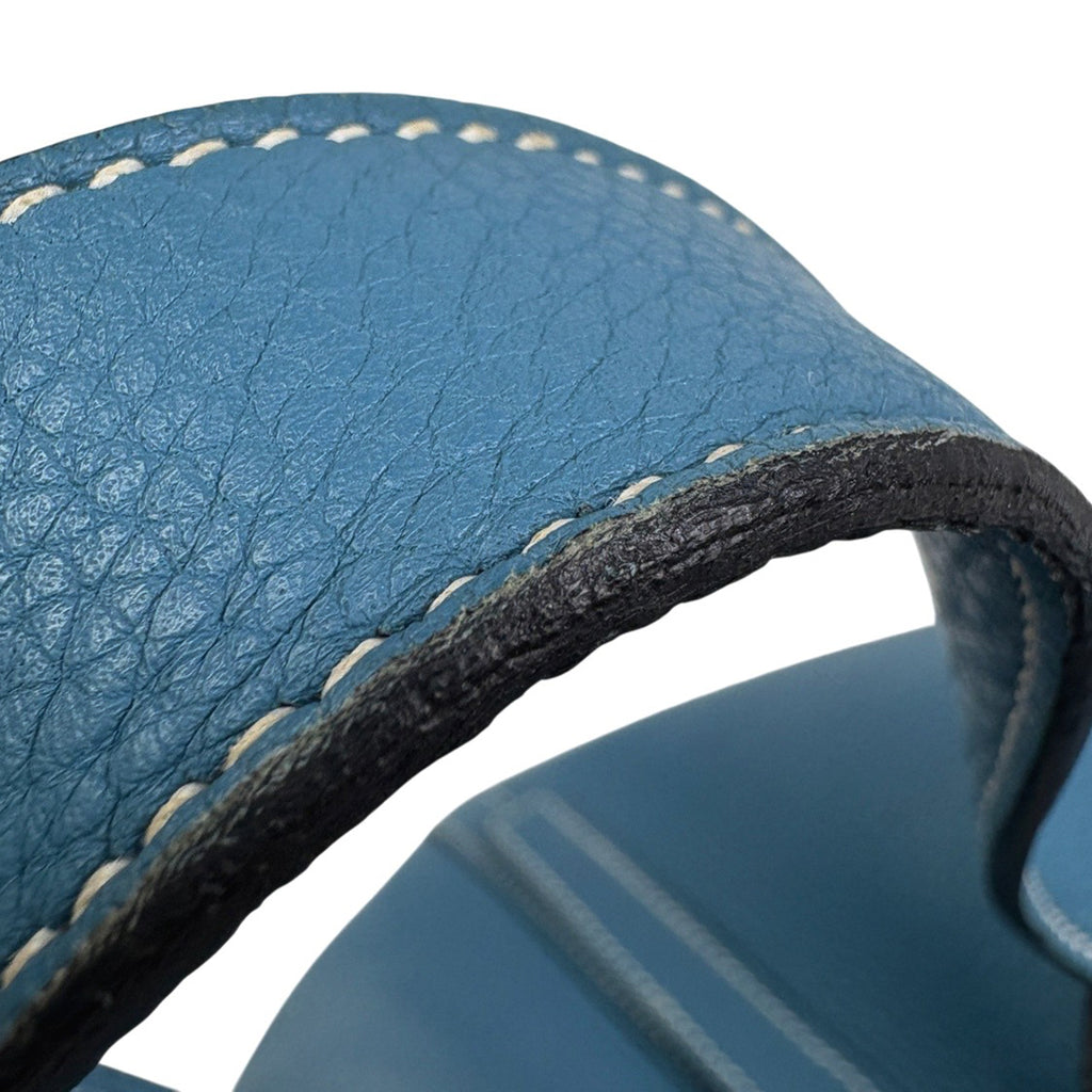 エルメス ピコタン MM ミニバッグ ハンドバッグ トリヨンクレマンス ブルージーン Ｌ レディース 【中古】brbag